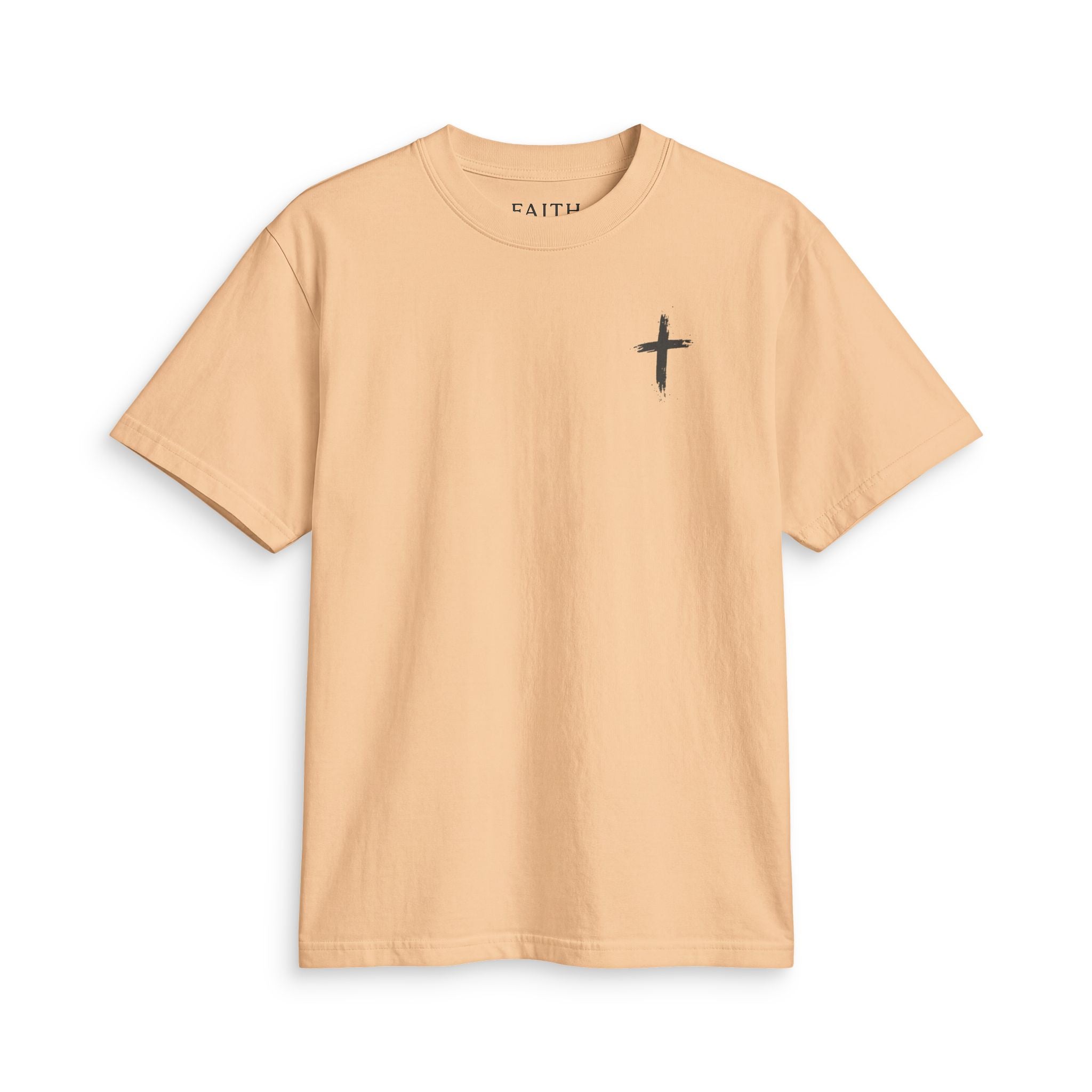 Christian Cross T-Shirt — Minimal Faith Graphic Tee