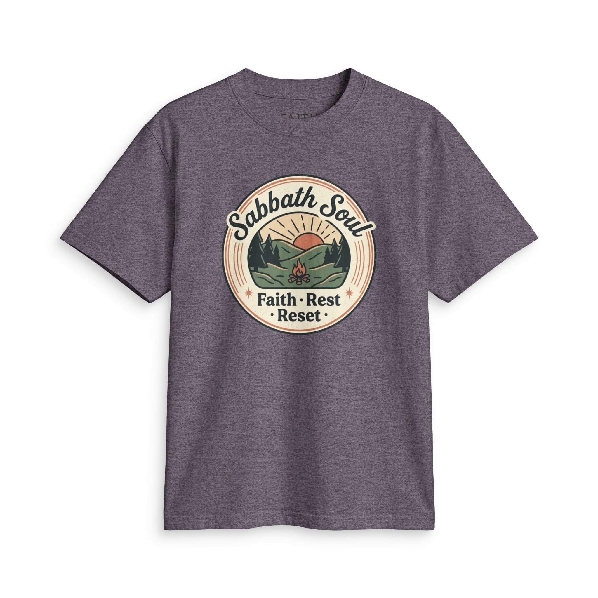 Sabbath Soul T-Shirt — Faith • Rest • Reset Vintage Graphic Tee