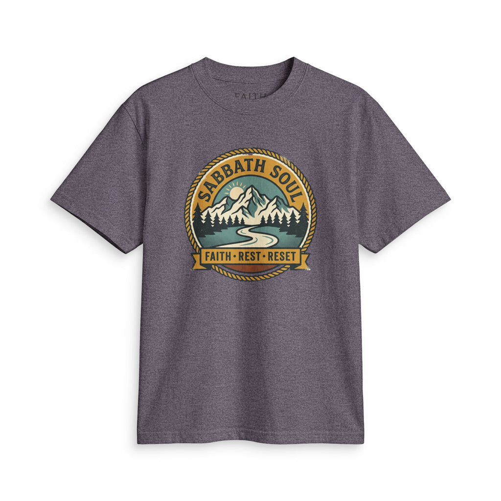 Sabbath Soul T‑Shirt — Faith • Rest • Reset Outdoor Graphic Tee
