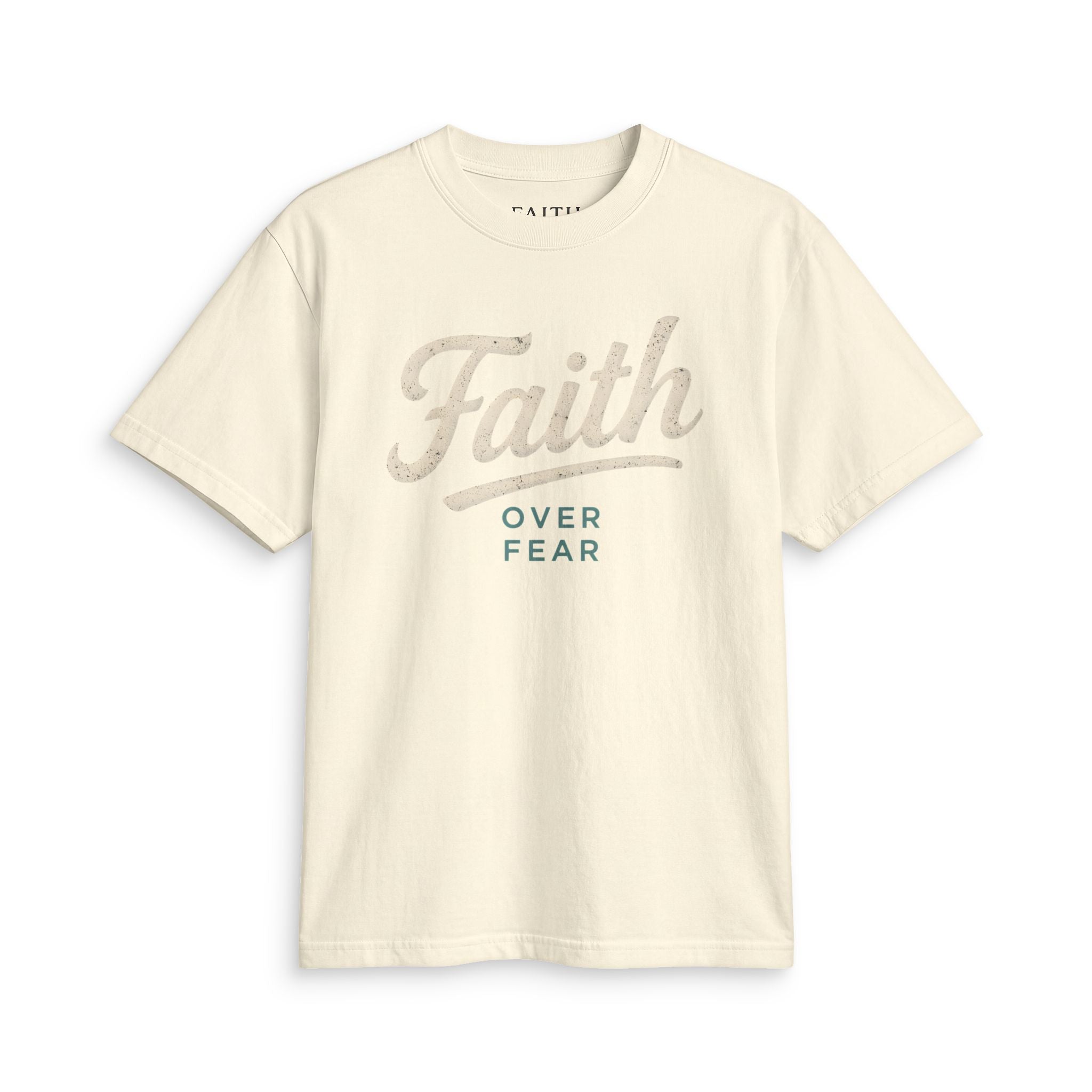 Faith Over Fear T-Shirt — Inspirational Christian Tee