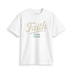 Faith Over Fear T-Shirt — Inspirational Christian Tee