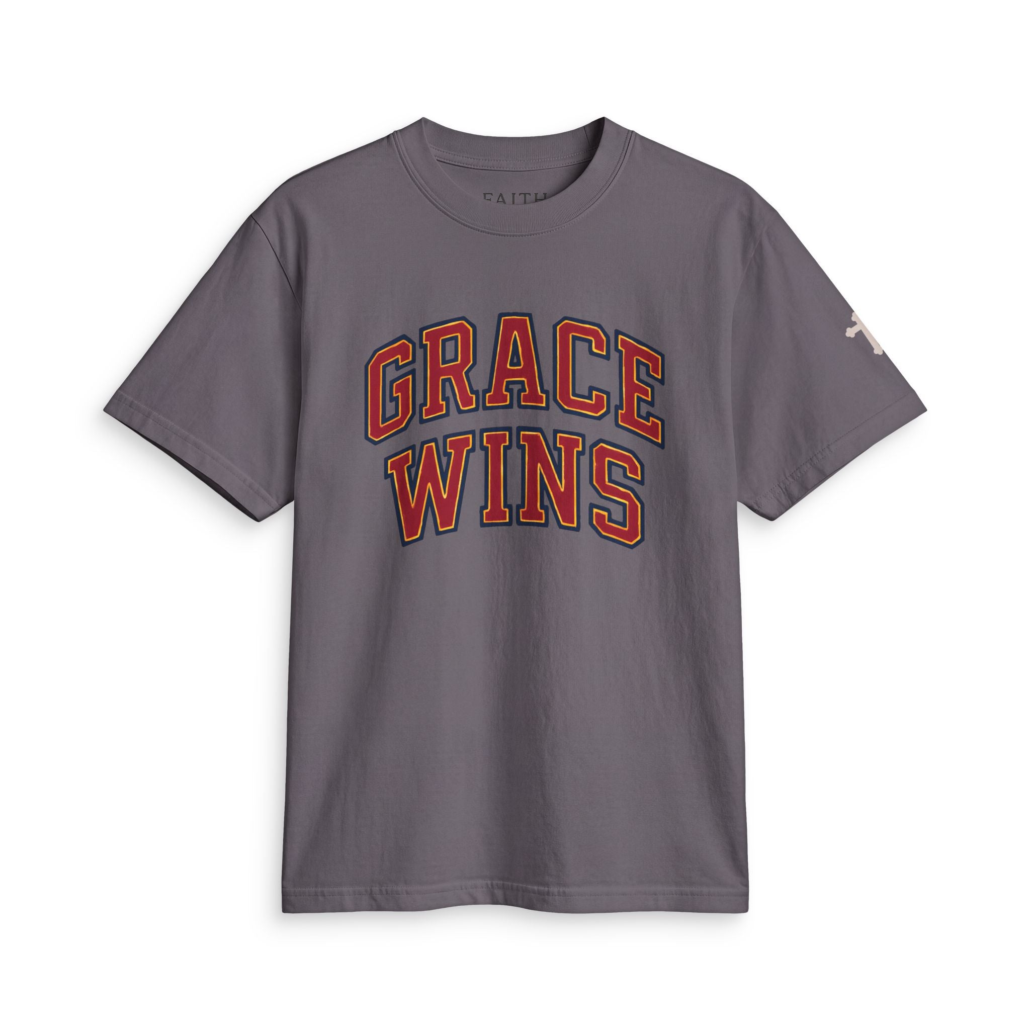 Grace Wins T-Shirt — Inspirational Christian Graphic Tee