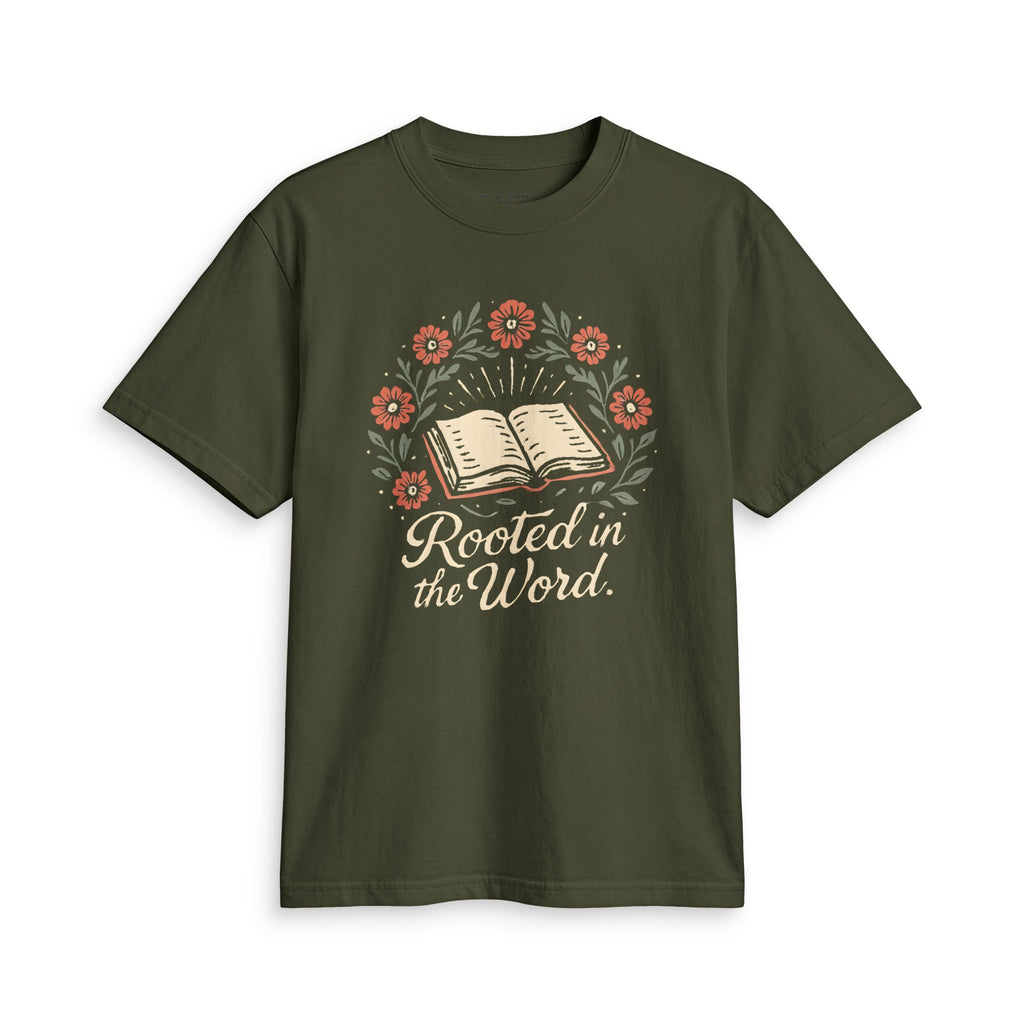 Rooted in the Word T-Shirt- Faith Rest Reset