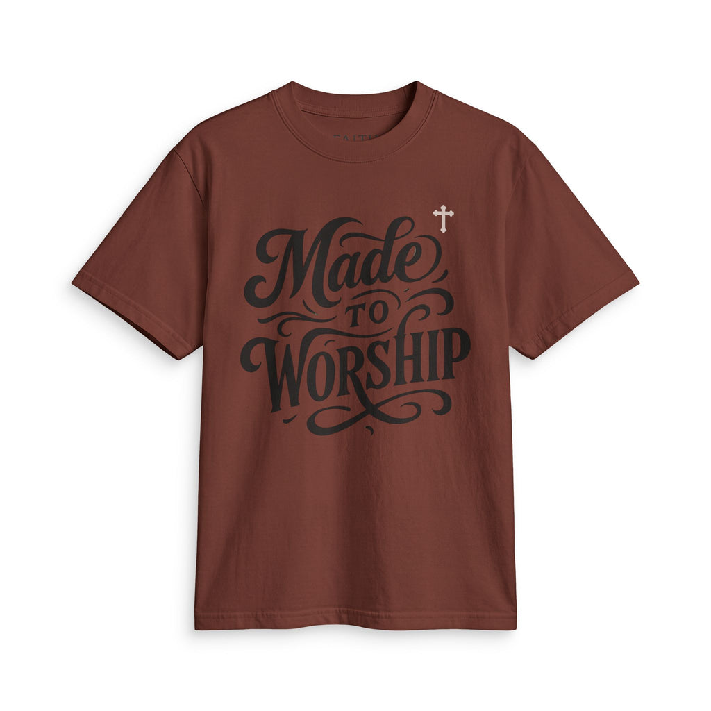 Made to Worship T-Shirt — Christian Faith Graphic Tee