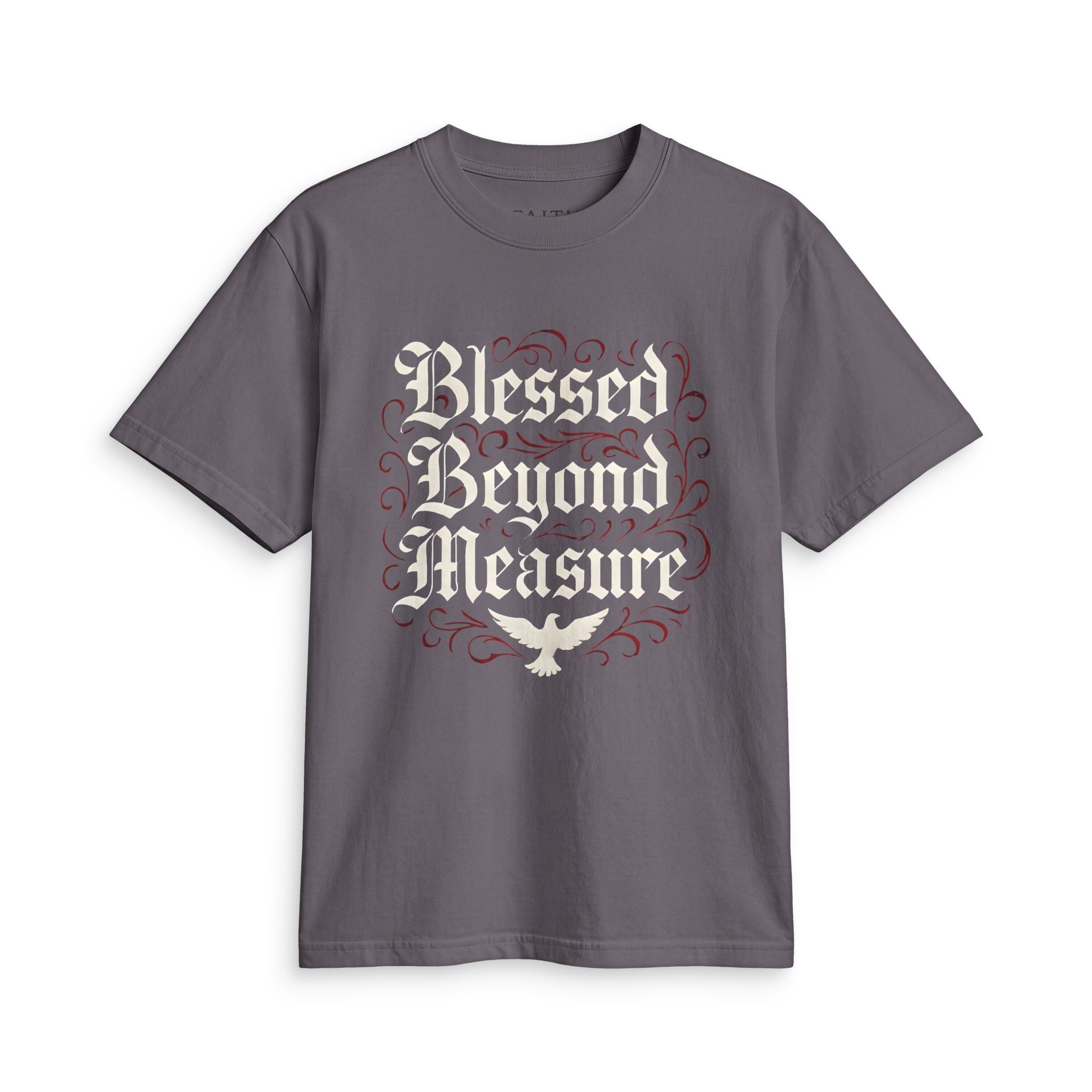 Blessed Beyond Measure T-Shirt — Inspirational Christian Tee with Dove