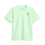 Cross Chest T‑Shirt — Minimal Christian Tee