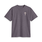 Faith Cross T‑Shirt — Small Chest Cross Christian Tee