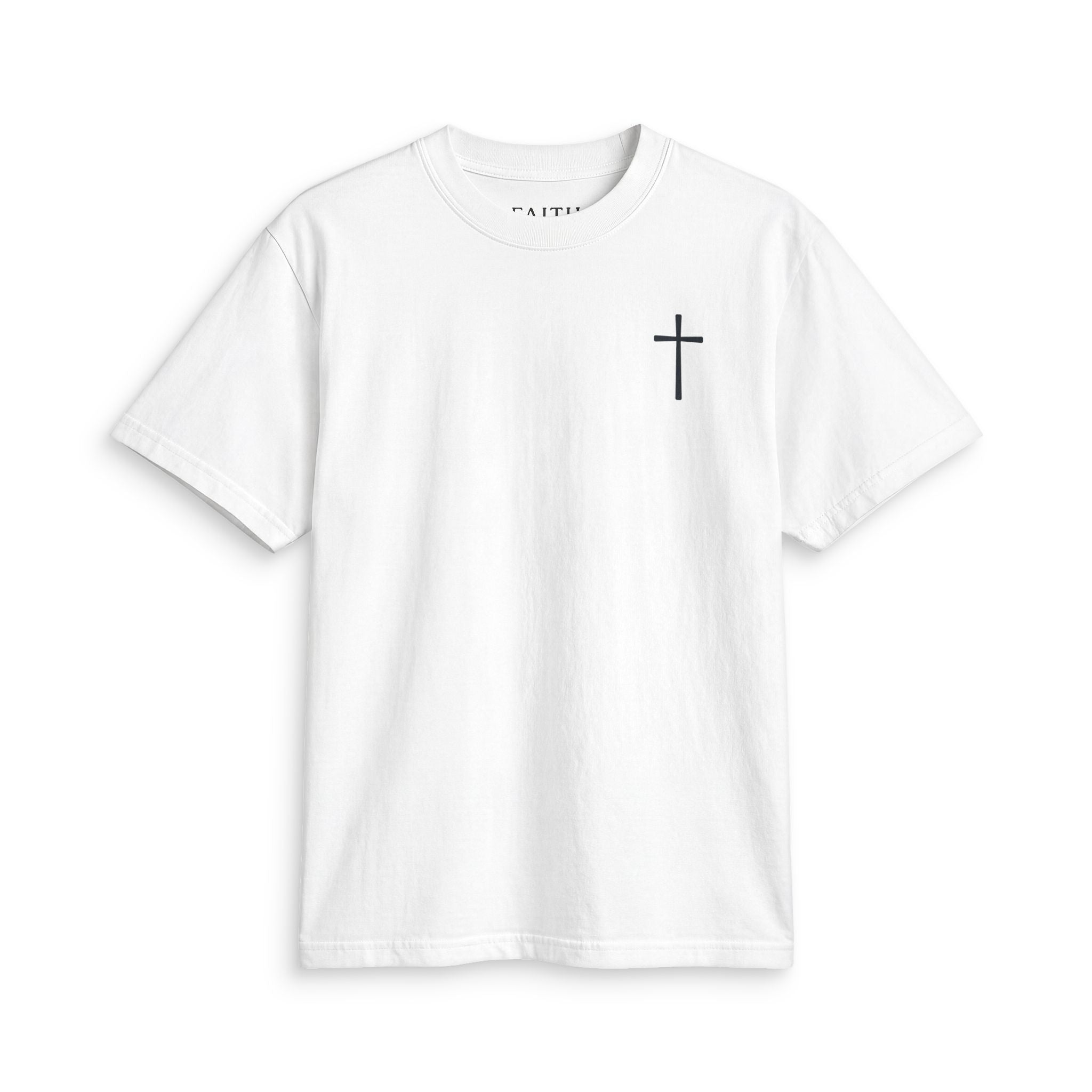 Christian Cross Minimalist T‑Shirt