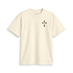Cross Chest T-Shirt — Minimal Christian Faith Tee