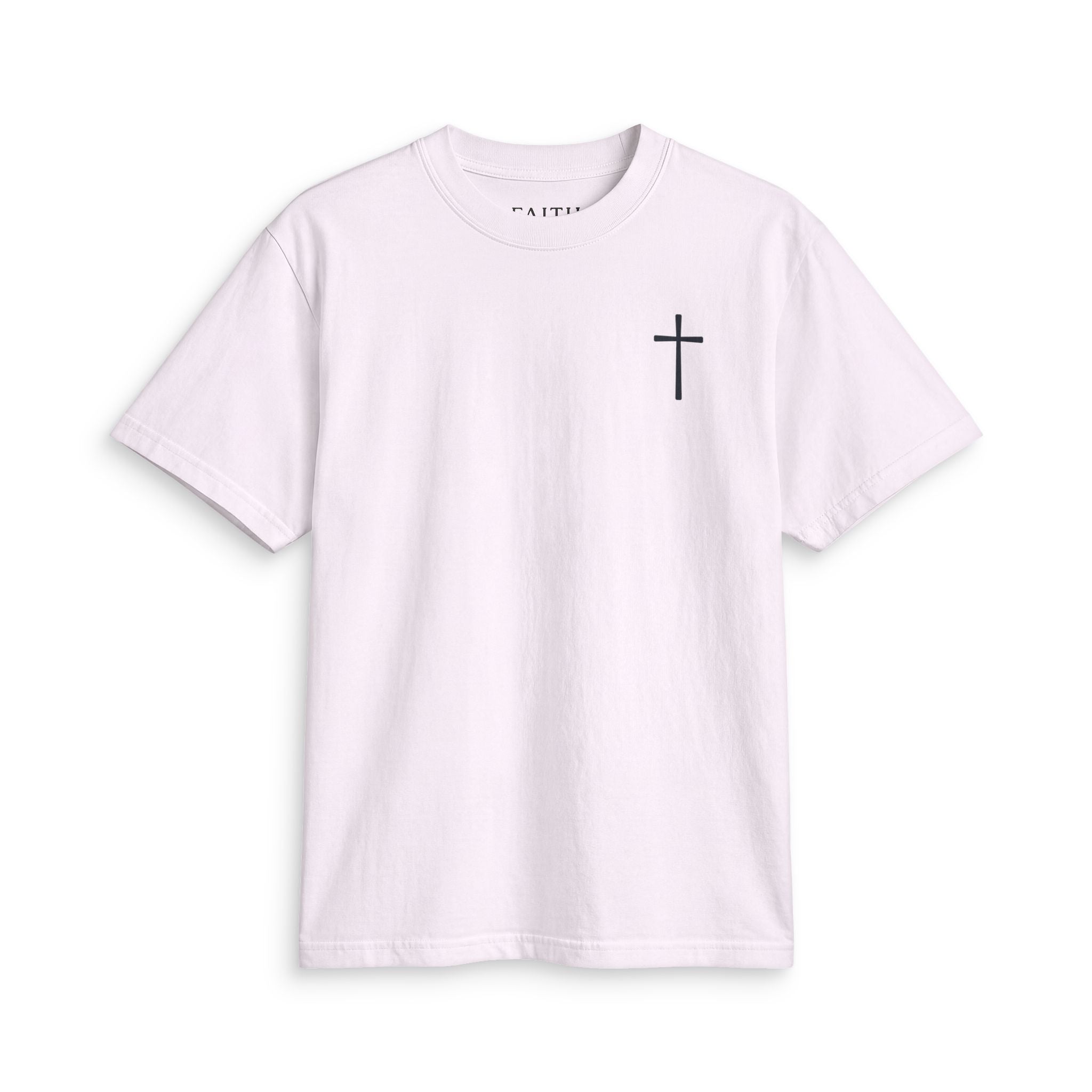 Christian Cross Minimalist T‑Shirt