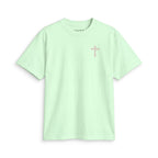 Faith Cross T‑Shirt — Small Chest Cross Christian Tee