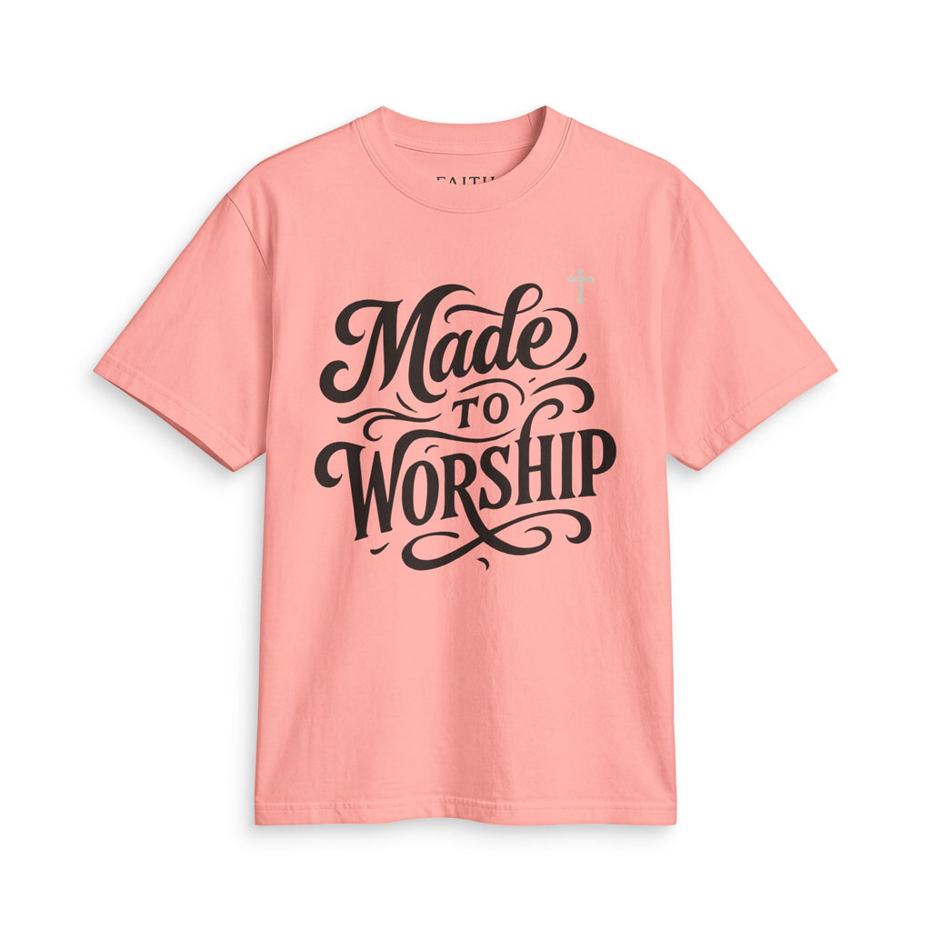 Made to Worship T-Shirt — Christian Faith Graphic Tee