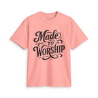 Made to Worship T-Shirt — Christian Faith Graphic Tee