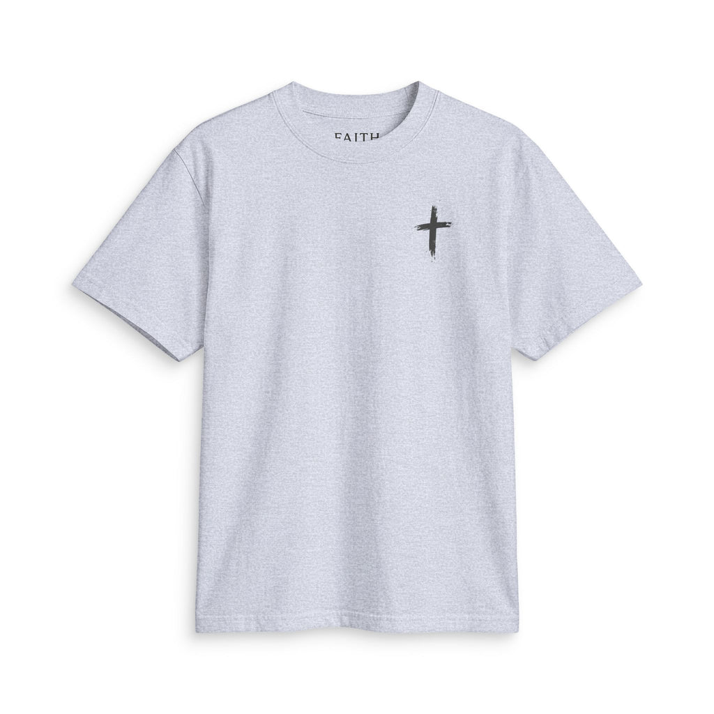 Christian Cross T-Shirt — Minimal Faith Graphic Tee