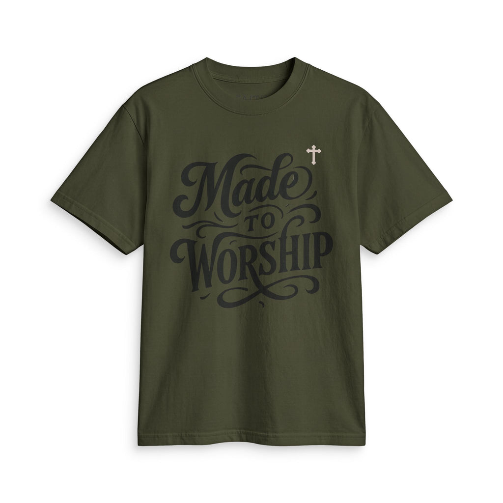 Made to Worship T-Shirt — Christian Faith Graphic Tee