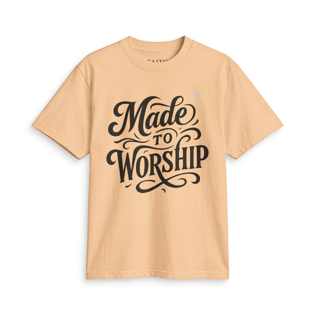 Made to Worship T-Shirt — Christian Faith Graphic Tee