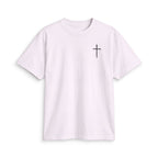 Minimal Cross T-Shirt — Small Chest Christian Tee