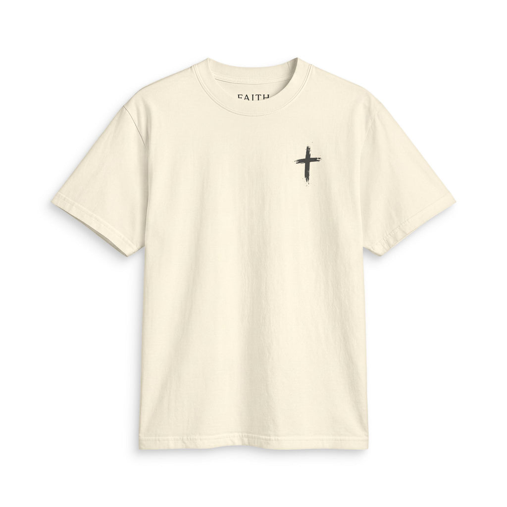 Christian Cross T-Shirt — Minimal Faith Graphic Tee