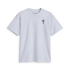 T-Shirt — Minimal Cross Chest Tee | Christian Faith Shirt
