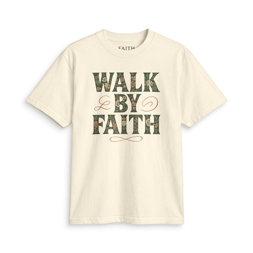 Walk By Faith T‑Shirt – Inspirational Christian Tee