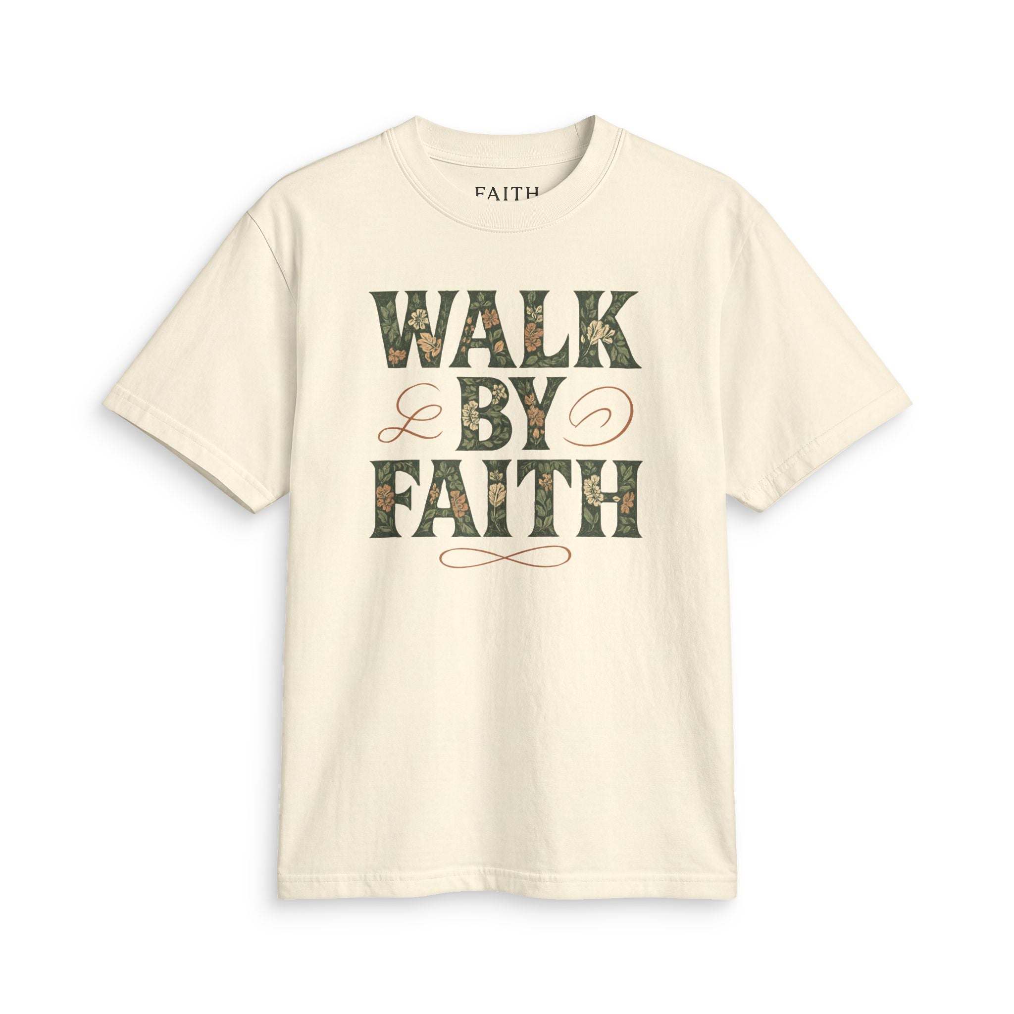 Walk By Faith T‑Shirt – Inspirational Christian Tee