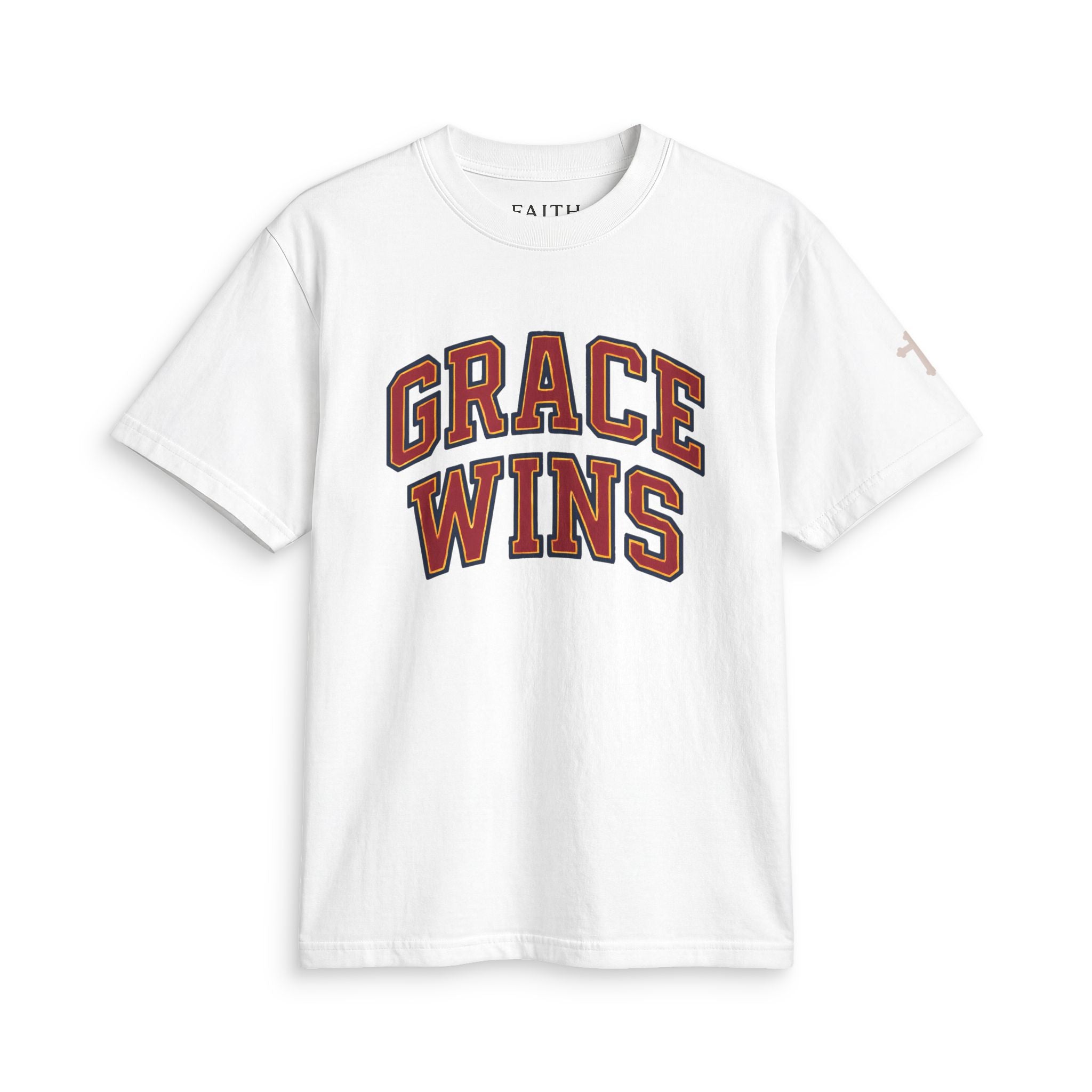 Grace Wins T-Shirt — Inspirational Christian Graphic Tee