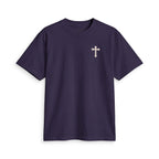 Faith Cross T‑Shirt — Small Chest Cross Christian Tee