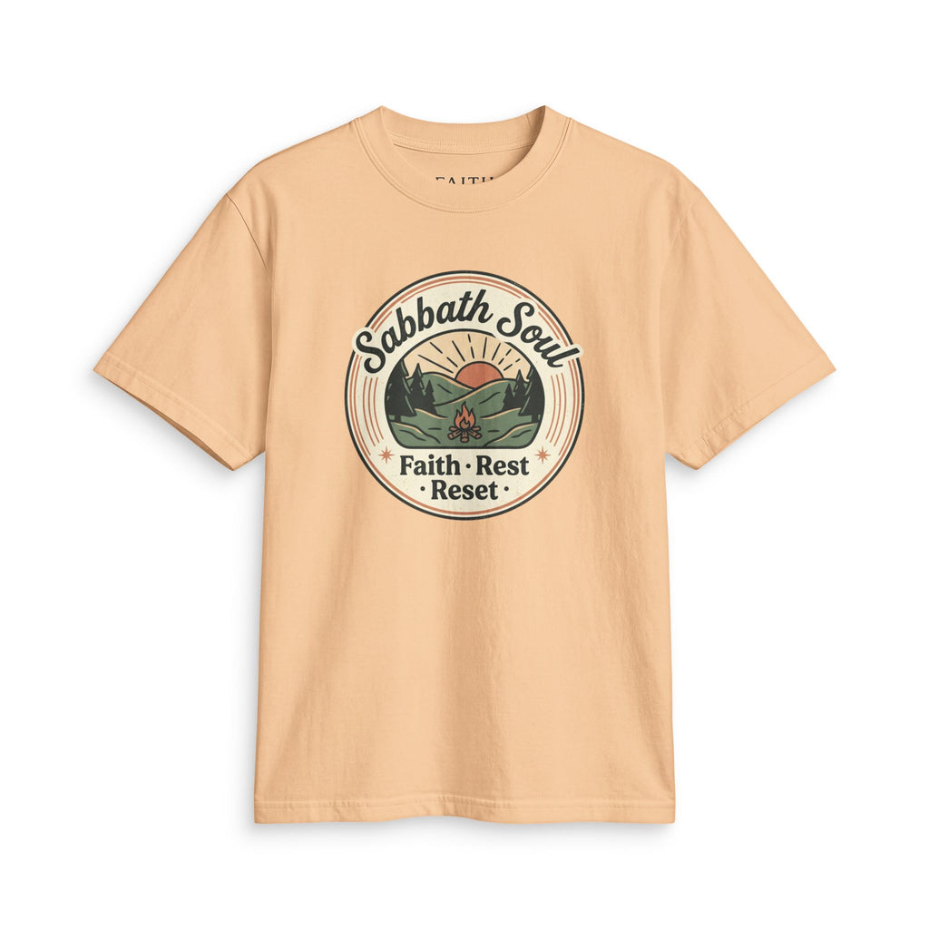 Sabbath Soul T-Shirt — Faith • Rest • Reset Vintage Graphic Tee