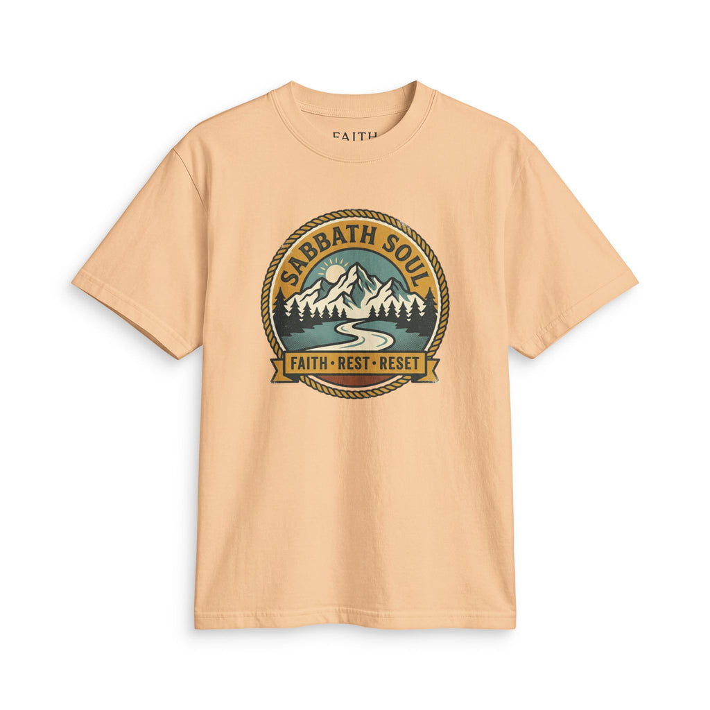 Sabbath Soul T‑Shirt — Faith • Rest • Reset Outdoor Graphic Tee