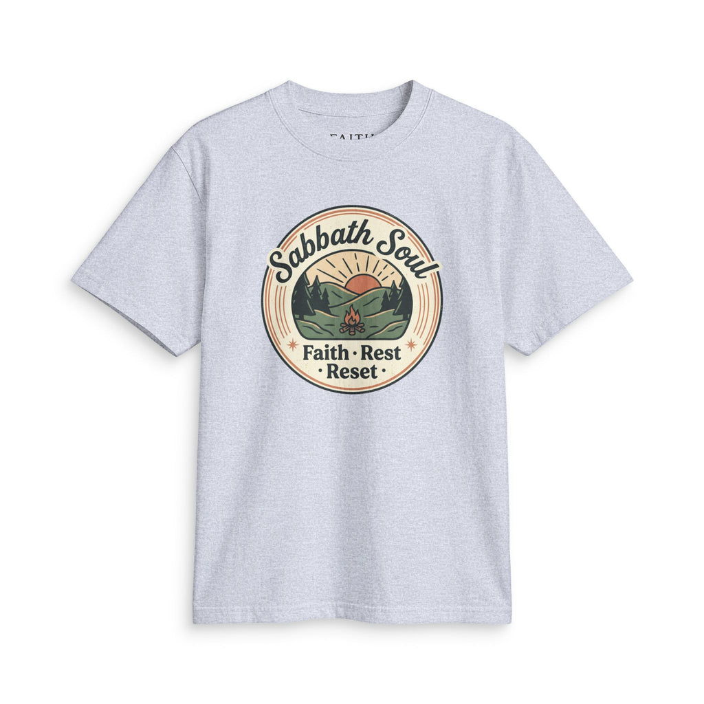 Sabbath Soul T-Shirt — Faith • Rest • Reset Vintage Graphic Tee