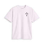 Cross Chest T-Shirt — Minimal Christian Faith Tee