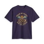 Walk by Faith, Not by Sight T-Shirt — Christian Inspirational Tee