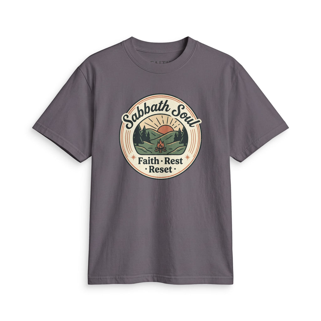 Sabbath Soul T-Shirt — Faith • Rest • Reset Vintage Graphic Tee