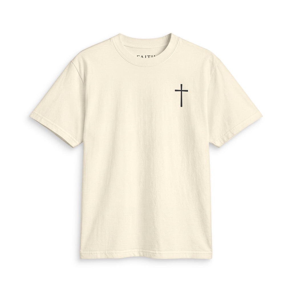 Christian Cross Minimalist T‑Shirt