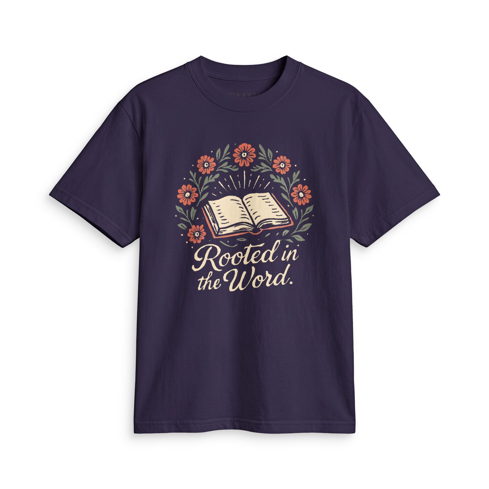 Rooted in the Word T-Shirt- Faith Rest Reset
