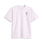 Christian Cross Chest T-Shirt — Minimal Faith Graphic Tee