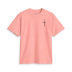 Cross Chest T‑Shirt — Minimal Christian Tee