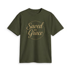 Saved by Grace T‑Shirt — Christian Faith Graphic Tee