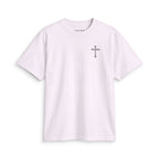 Faith Cross T-Shirt — Minimal Christian Cross Chest Tee