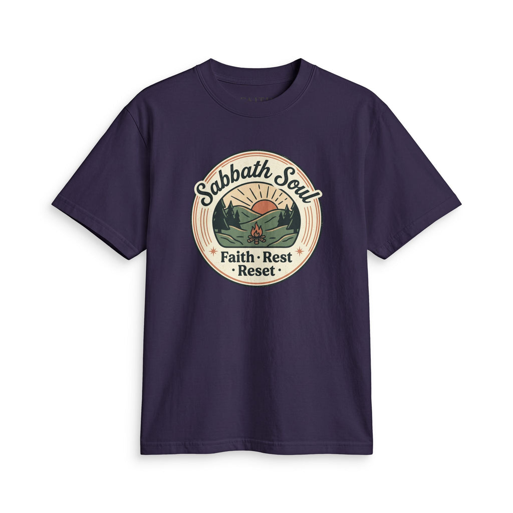 Sabbath Soul T-Shirt — Faith • Rest • Reset Vintage Graphic Tee